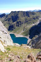 15 Il lago di Publino ai piedi del Pizzo Zerna